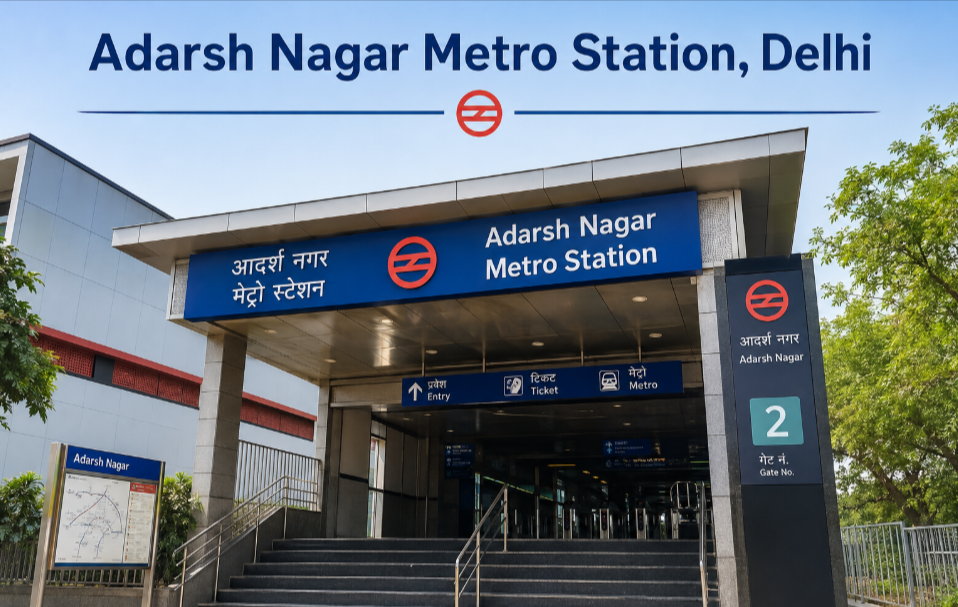 Adarsh Nagar Metro Station