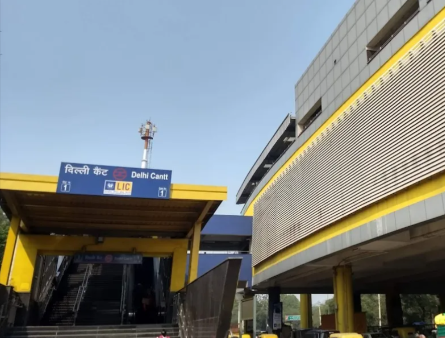 Delhi Cantt Metro Station