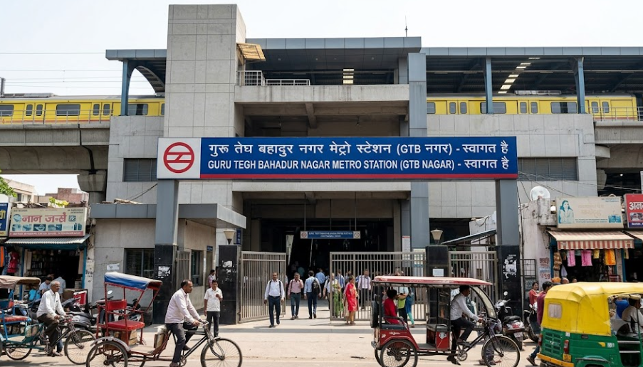 Guru Tegh Bahadur Nagar Metro Station