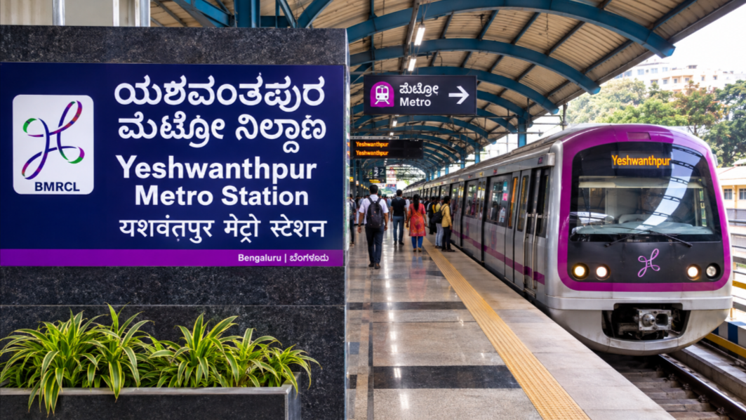 Metro Station Yeshwanthpur
