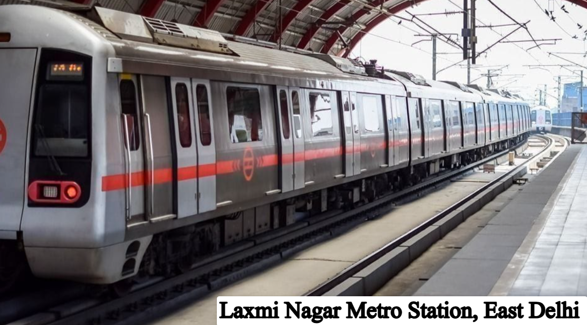 Laxmi Nagar Metro Station, East Delhi